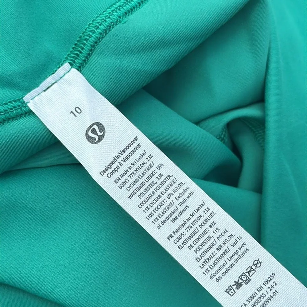 Lululemon Wunder Train High-Rise Tight Pockets 25